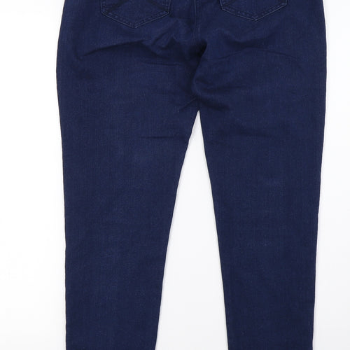 Sainsburys Womens Blue  Denim Jegging Trousers Size 14 L31 in