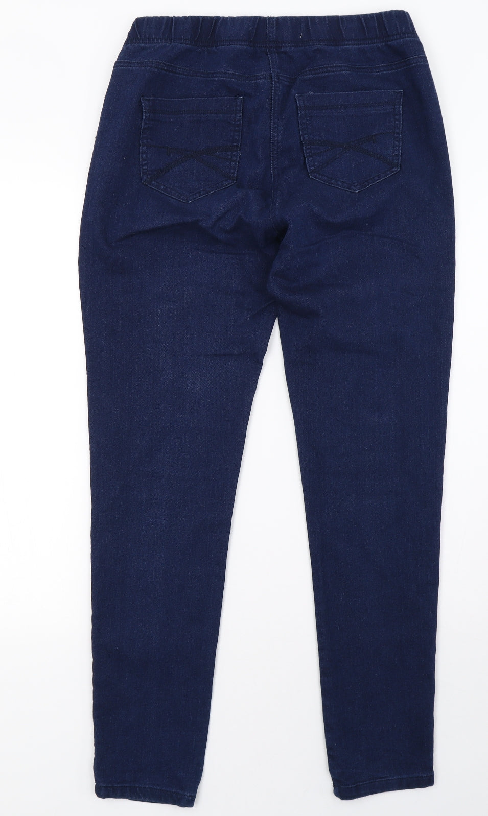 Sainsburys Womens Blue  Denim Jegging Trousers Size 14 L31 in