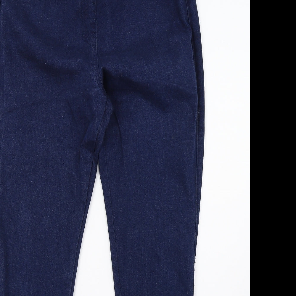 Sainsburys Womens Blue  Denim Jegging Trousers Size 14 L31 in