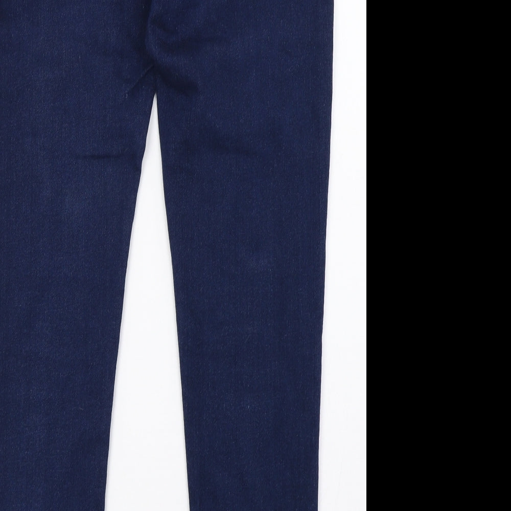 Sainsburys Womens Blue  Denim Jegging Trousers Size 14 L31 in