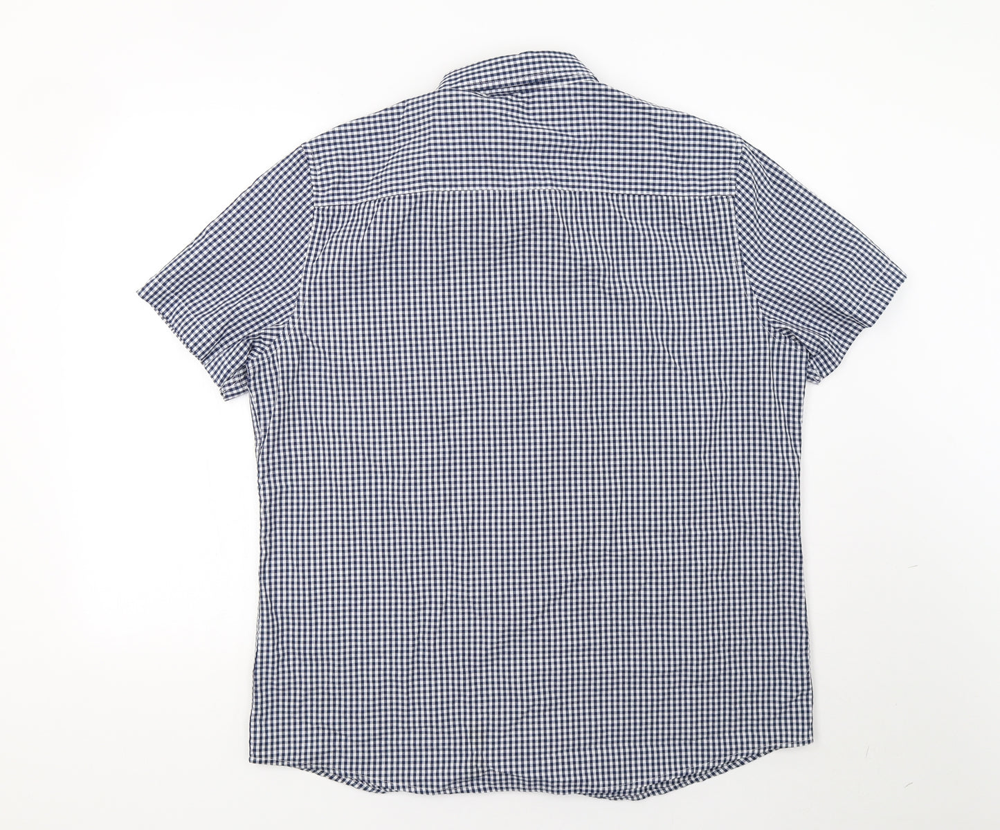 pep&co Mens Blue    Button-Up Size L