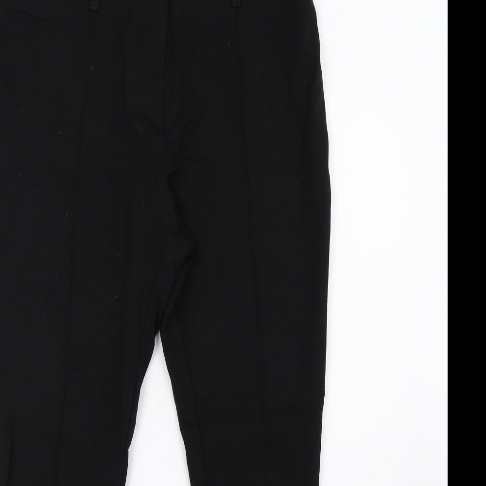George Womens Black   Trousers  Size 14 L28 in