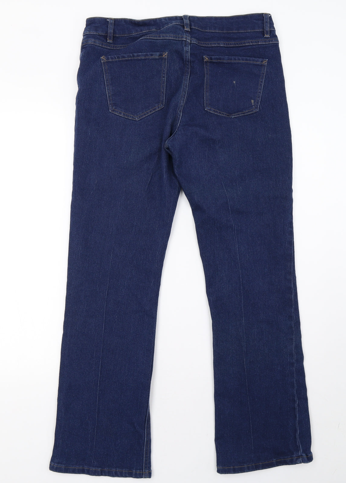 jeans Womens Blue  Denim Straight Jeans Size 14 L31 in