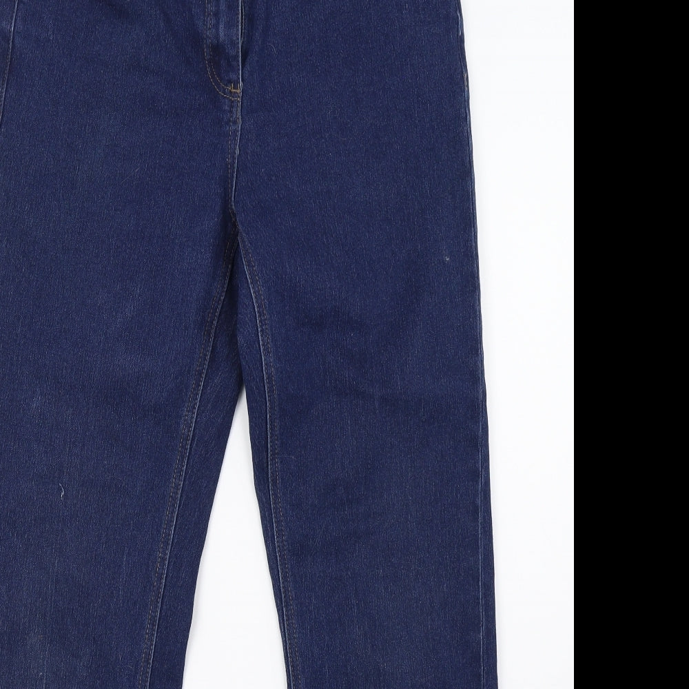 jeans Womens Blue  Denim Straight Jeans Size 14 L31 in