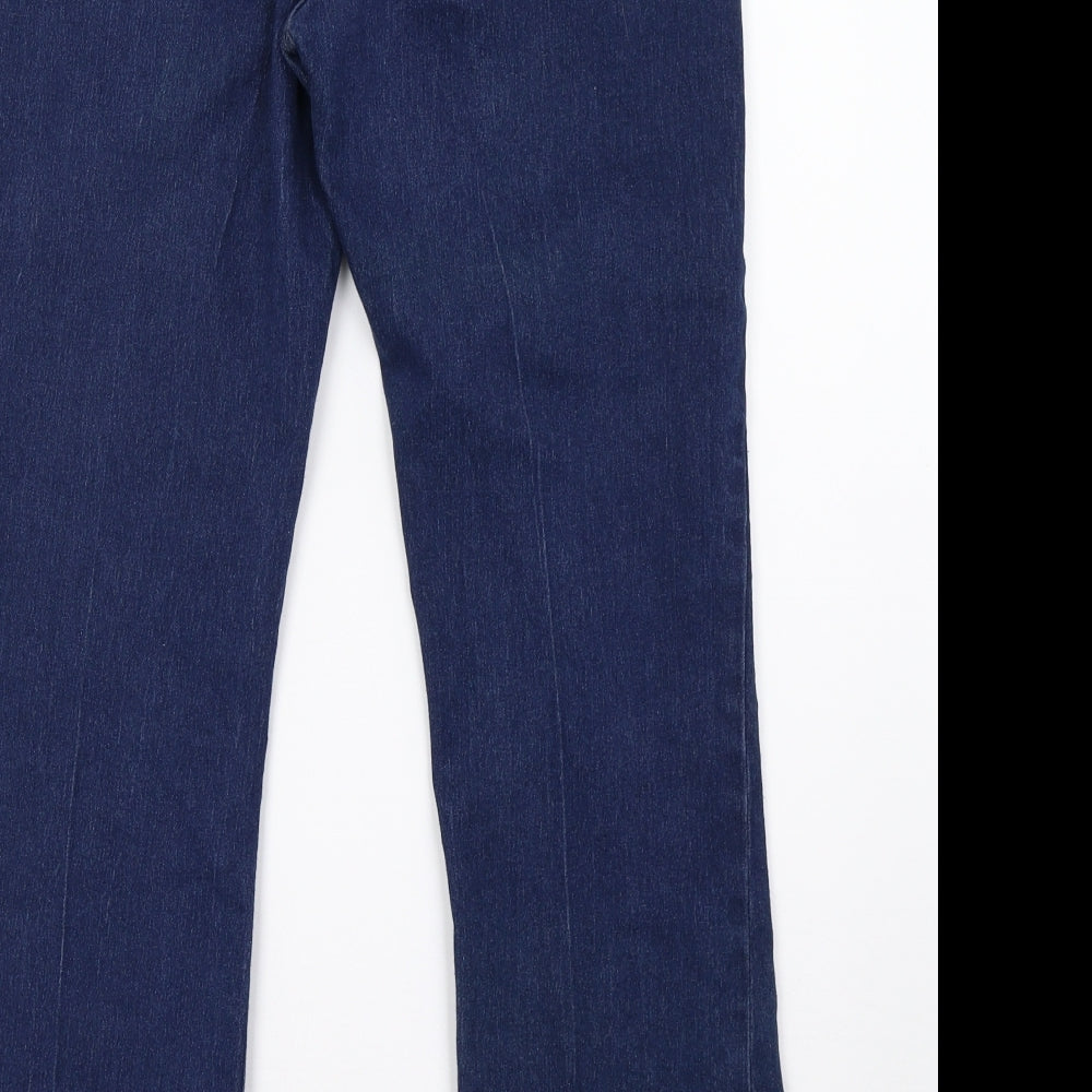 jeans Womens Blue  Denim Straight Jeans Size 14 L31 in