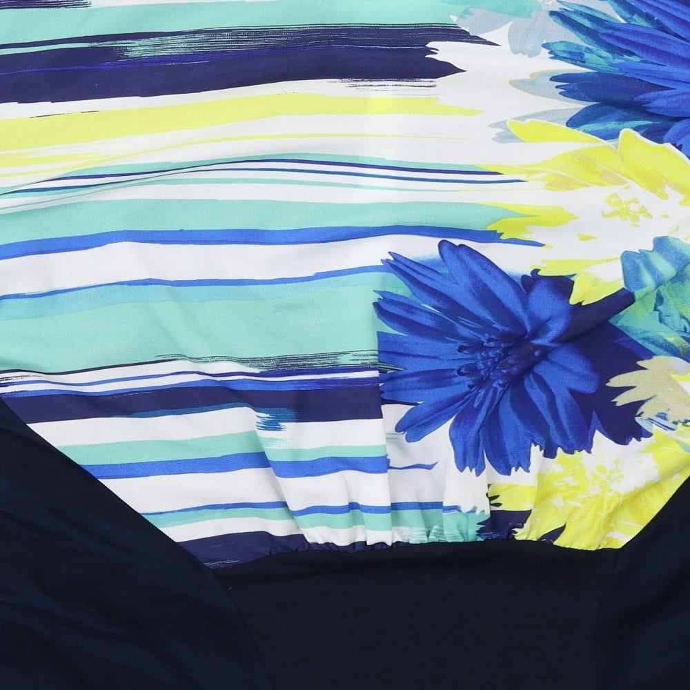 Marks and Spencer Womens Blue   Cardigan Jumper Size 16