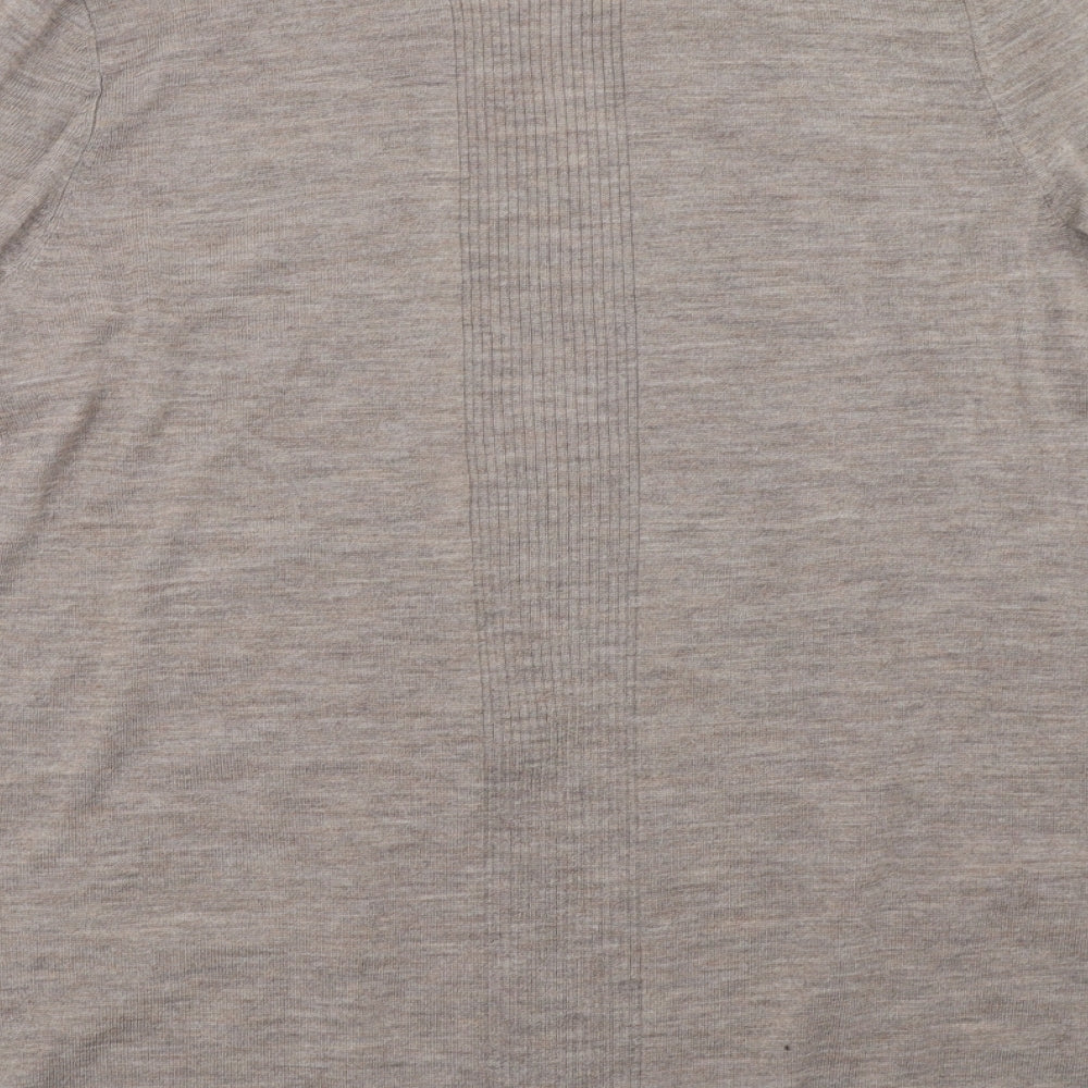 Max Studio Womens Brown  Knit Cardigan Jumper Size L