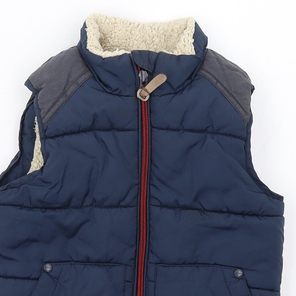 NEXT Boys Blue   Gilet Jacket Size 2-3 Years