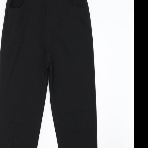 Preworn Womens Black    Leggings Size 8 L26 in