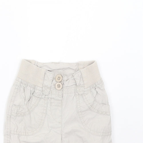 Cherokee Girls Beige   Cargo Trousers Size 12-18 Months