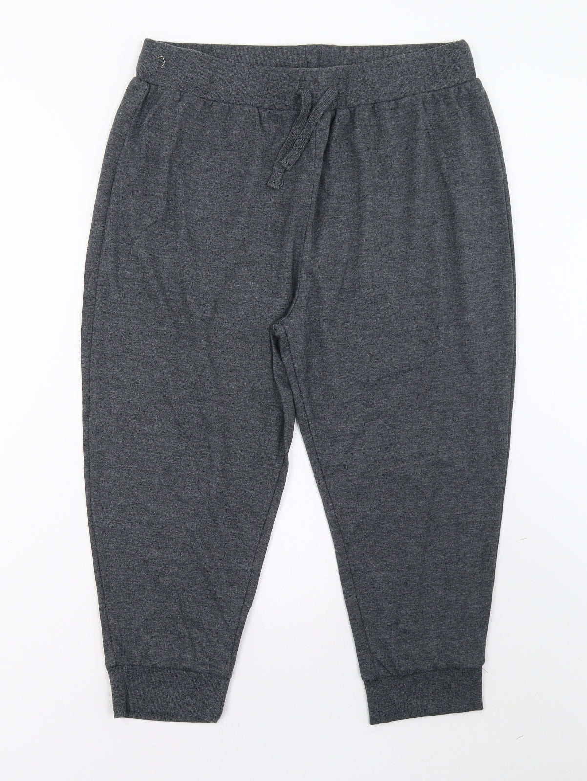 Miso Womens Grey   Cropped Trousers Size 18 L21 in