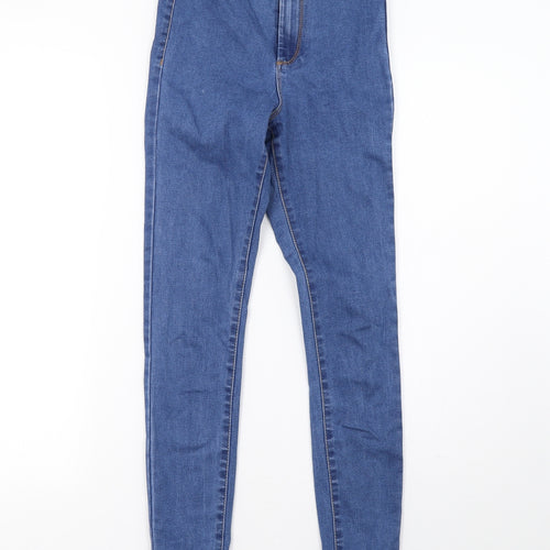 Primark Womens Blue  Denim Skinny Jeans Size 6 L30 in