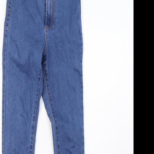 Primark Womens Blue  Denim Skinny Jeans Size 6 L30 in