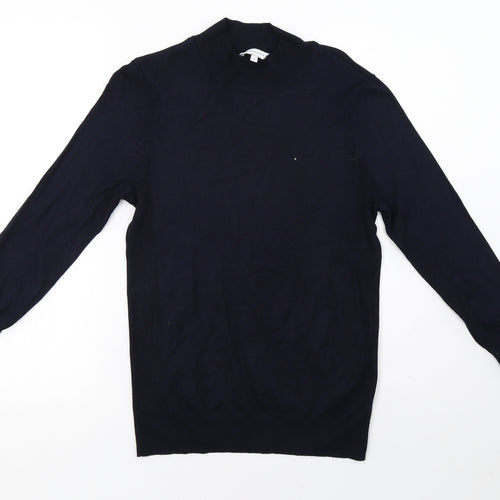Warehouse Womens Blue   Pullover Sweatshirt Size S