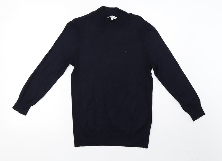 Warehouse Womens Blue   Pullover Sweatshirt Size S