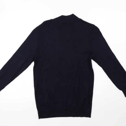 Warehouse Womens Blue   Pullover Sweatshirt Size S