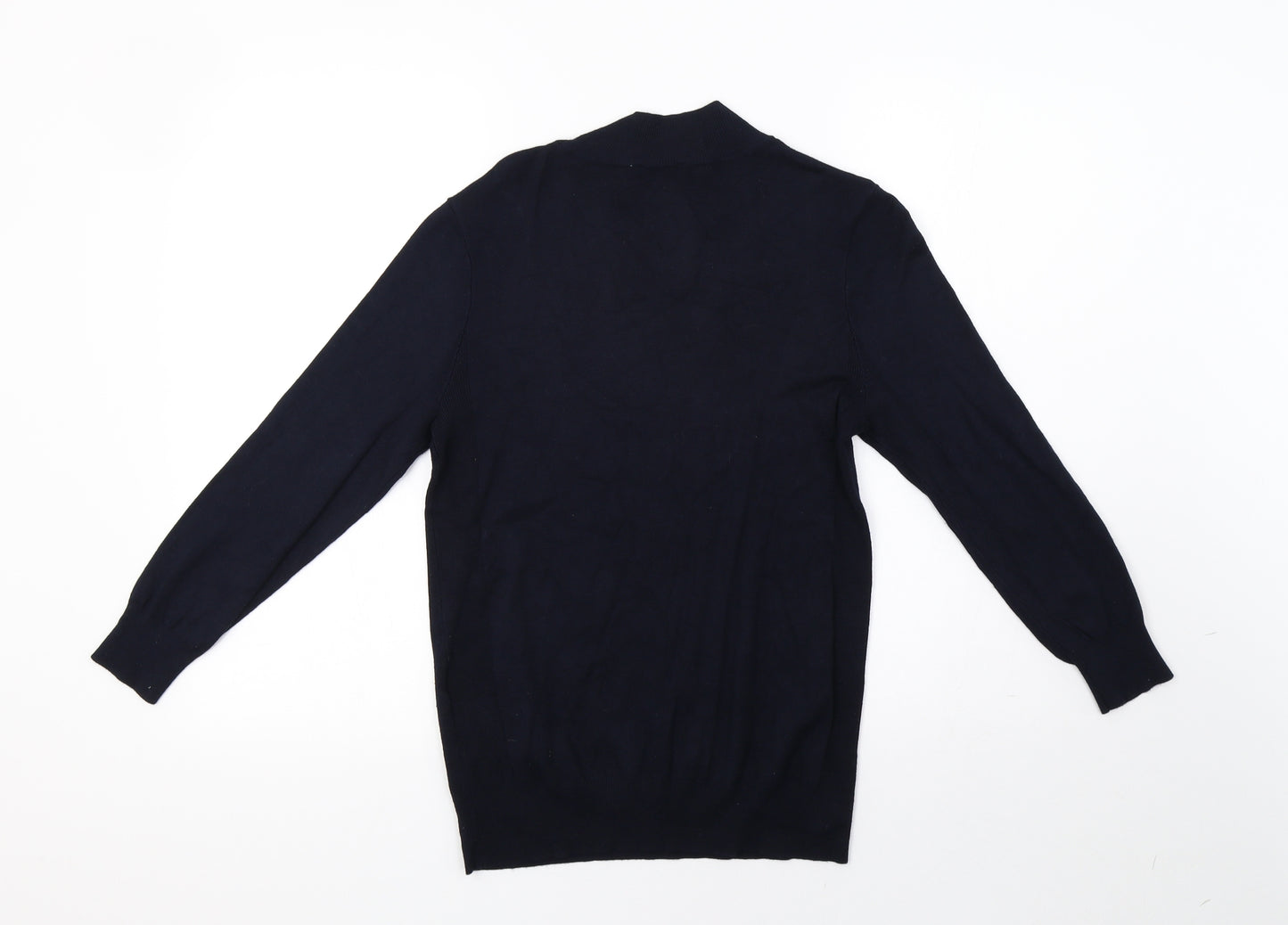 Warehouse Womens Blue   Pullover Sweatshirt Size S