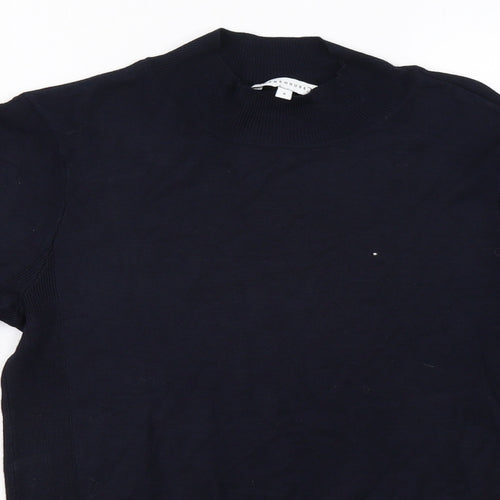 Warehouse Womens Blue   Pullover Sweatshirt Size S