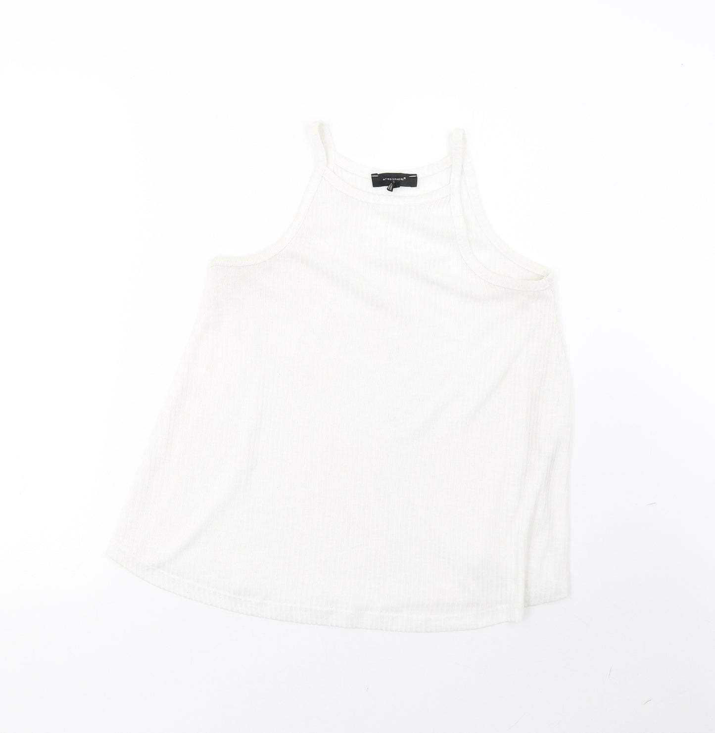 Primark Womens White   Basic Tank Size 14