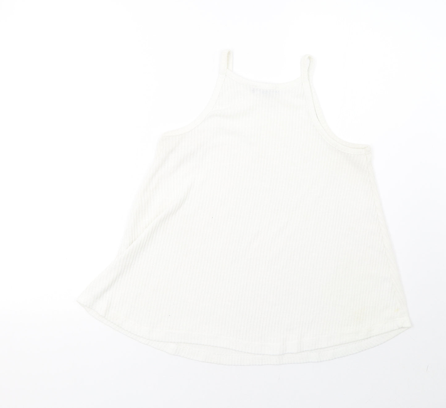 Primark Womens White   Basic Tank Size 14