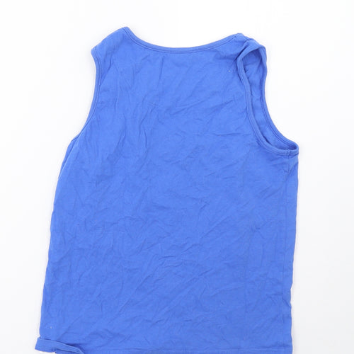 Marks and Spencer Girls Blue    Pyjama Top Size 14 Years