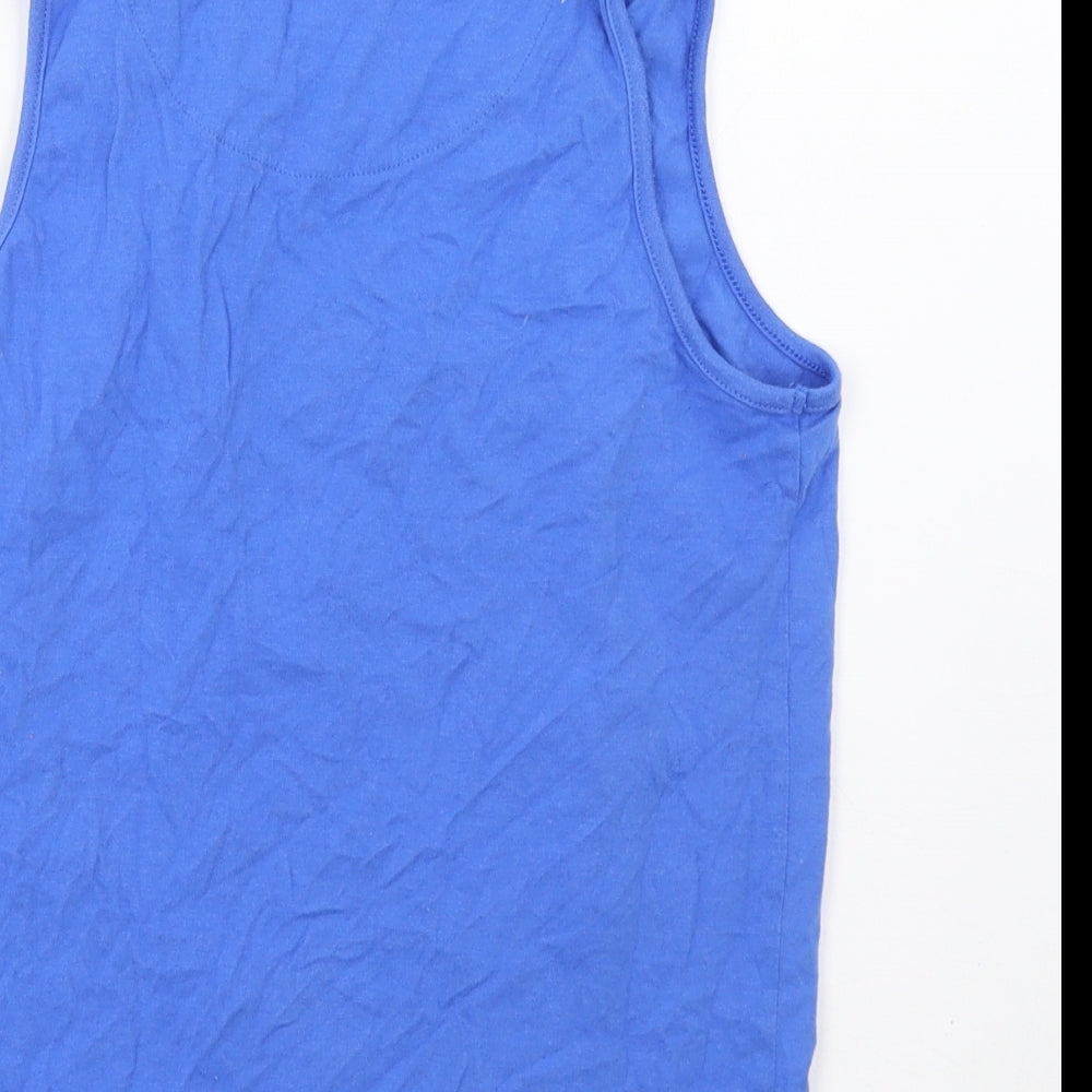 Marks and Spencer Girls Blue    Pyjama Top Size 14 Years