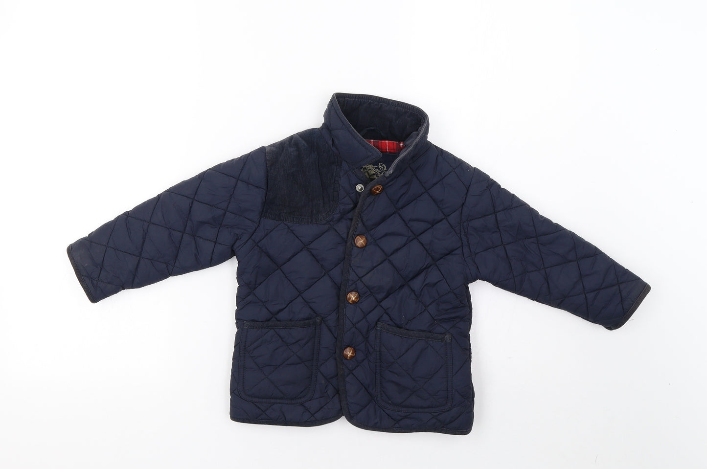 NEXT Boys Blue   Basic Coat Coat Size 3 Years