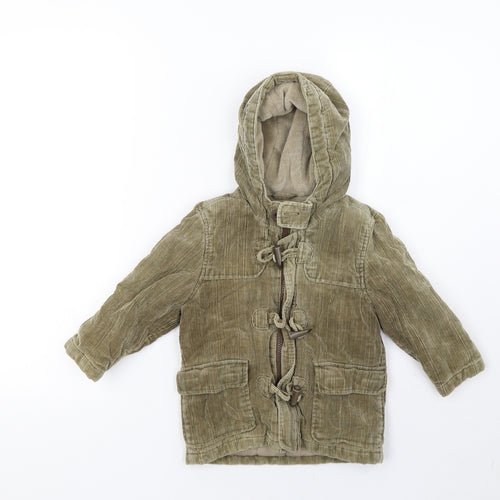 Marks and Spencer Boys Brown   Basic Coat Coat Size 2 Years