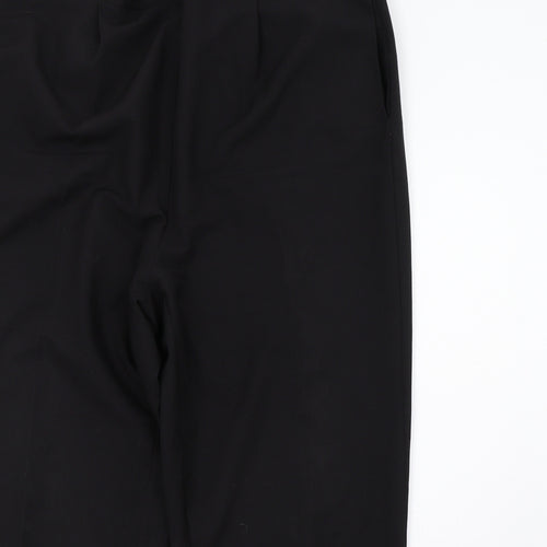 BM Womens Black   Trousers  Size 18 L28 in