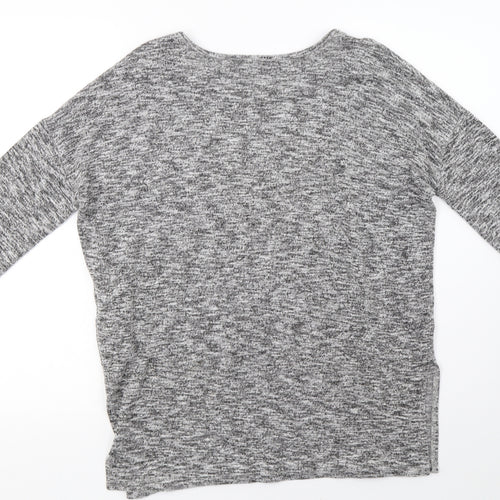 New Look Womens Grey   Pullover Sweatshirt Size S