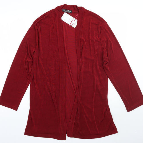 Nouvelle Womens Red   Cardigan Jumper Size M