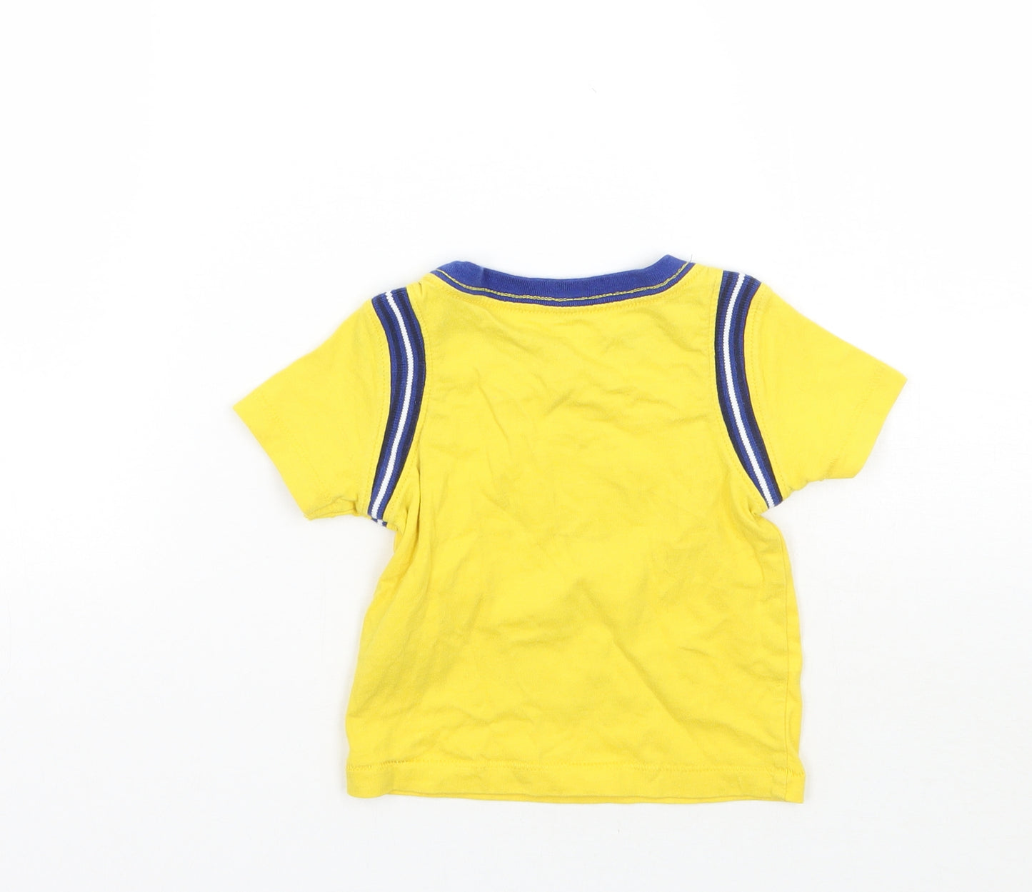 Tommy Hilfiger Boys Yellow   Basic T-Shirt Size 6-9 Months