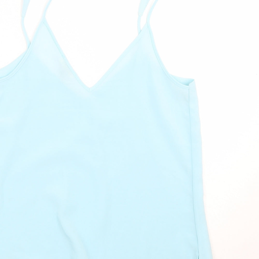 River Island Womens Blue   Basic Tank Size 8