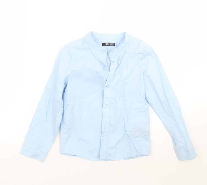 Very Boys Blue   Basic Button-Up Size 5 Years