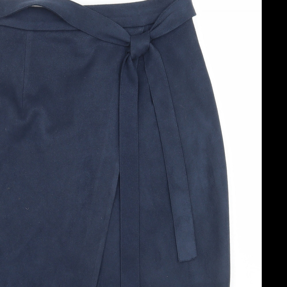 River Island Womens Blue   A-Line Skirt Size 8