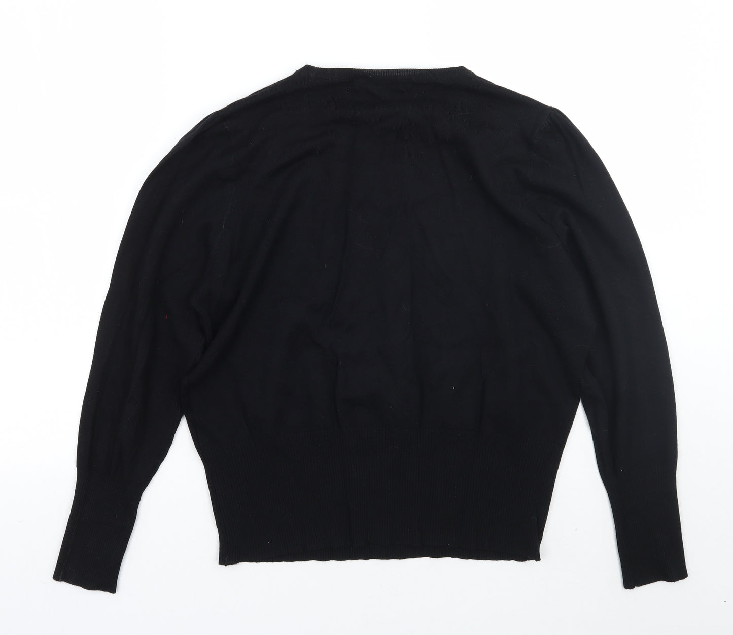 Marks and Spencer Womens Black   Pullover Jumper Size 16