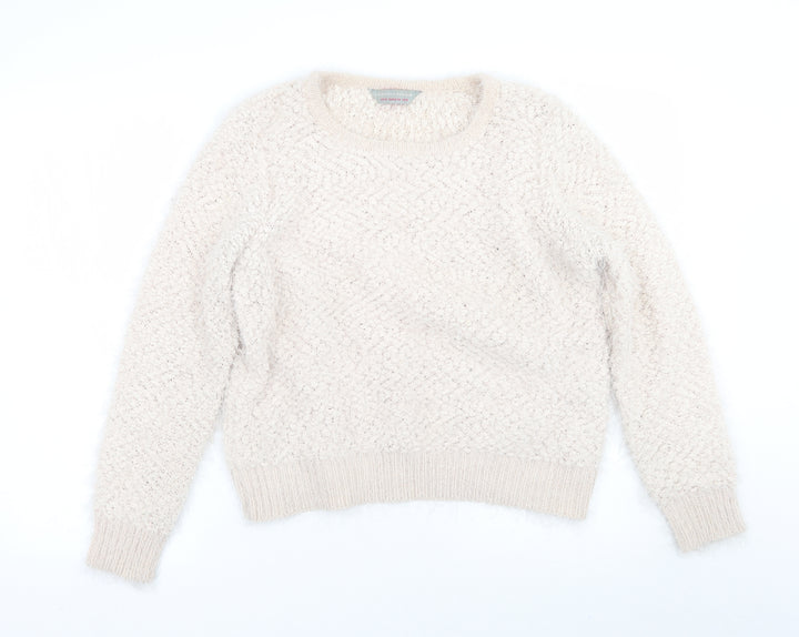 Dorothy Perkins Womens Beige Pullover Jumper Size 16