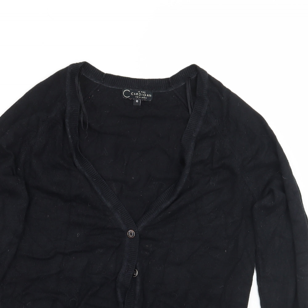 newlook Womens Black   Cardigan Jumper Size 10