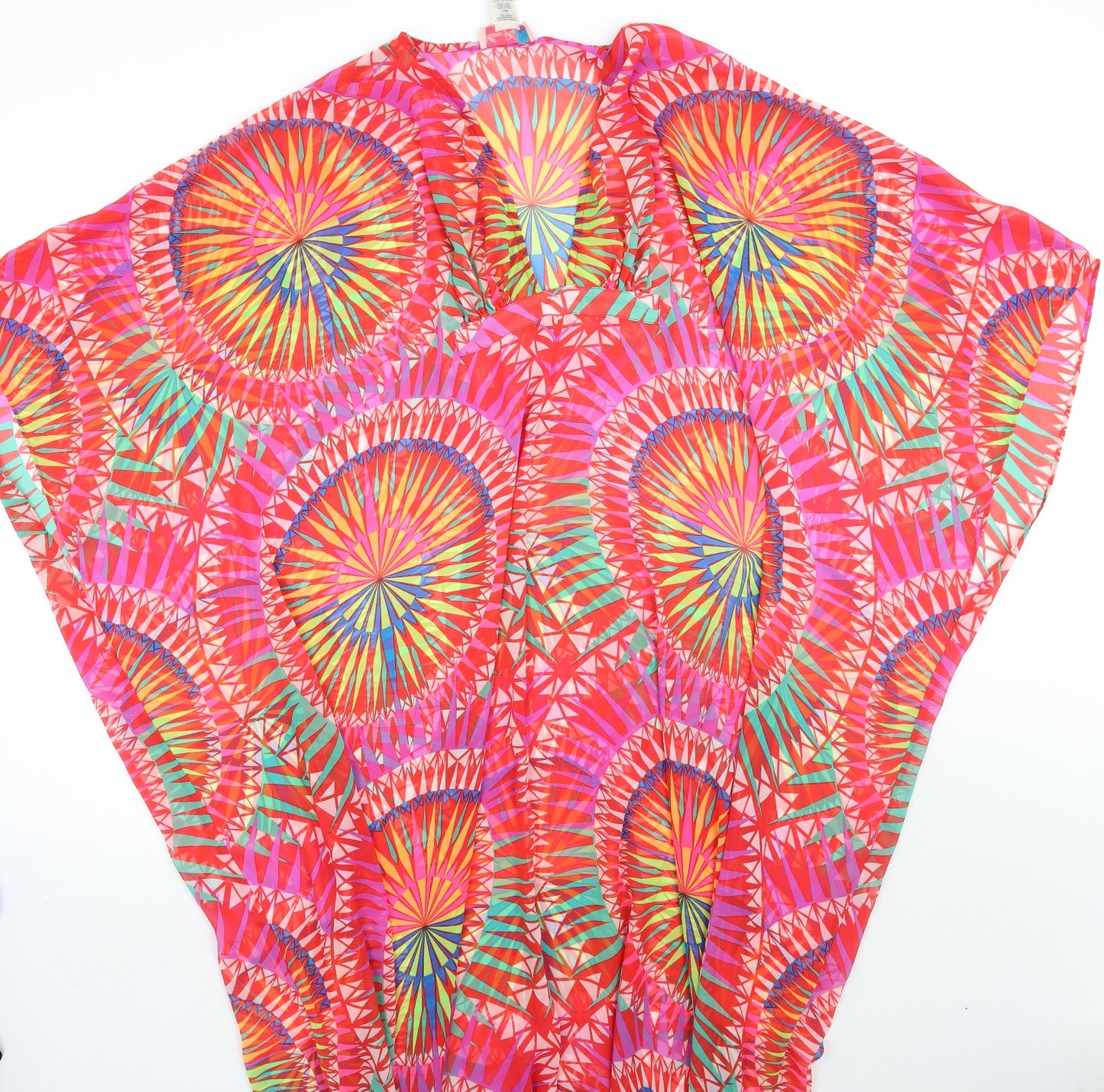 Mara Hoffman Womens Multicoloured Geometric  A-Line  Size S