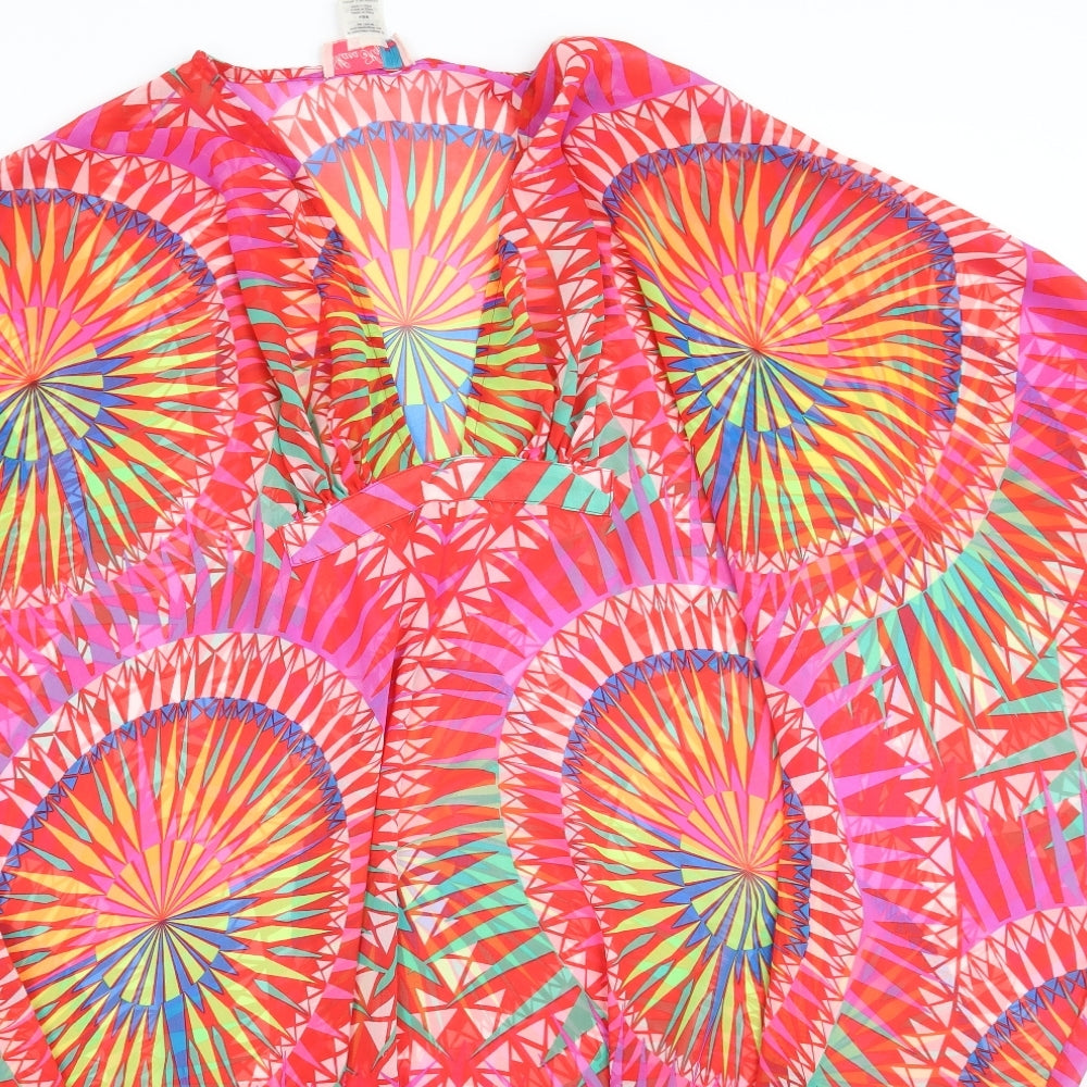 Mara Hoffman Womens Multicoloured Geometric  A-Line  Size S