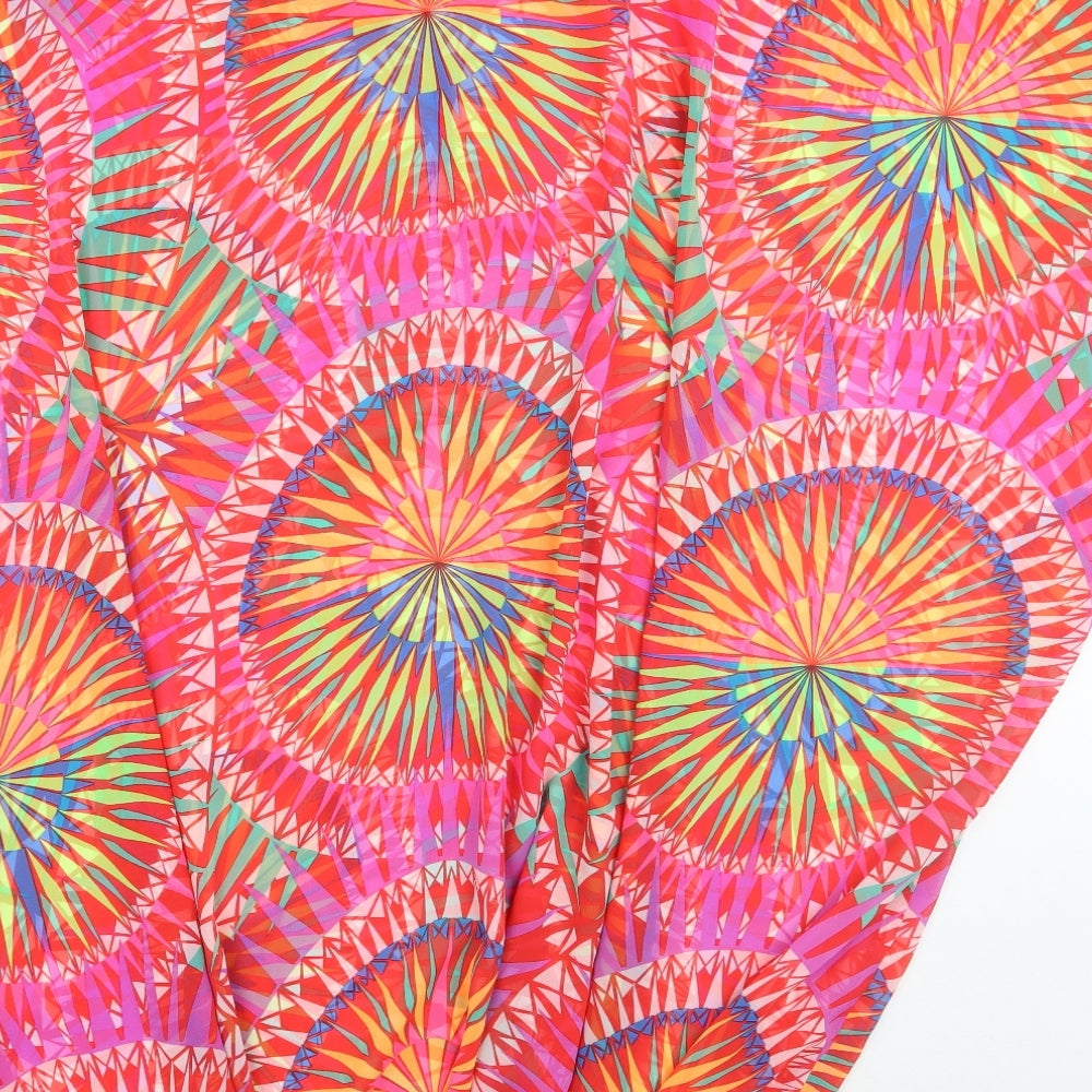 Mara Hoffman Womens Multicoloured Geometric  A-Line  Size S