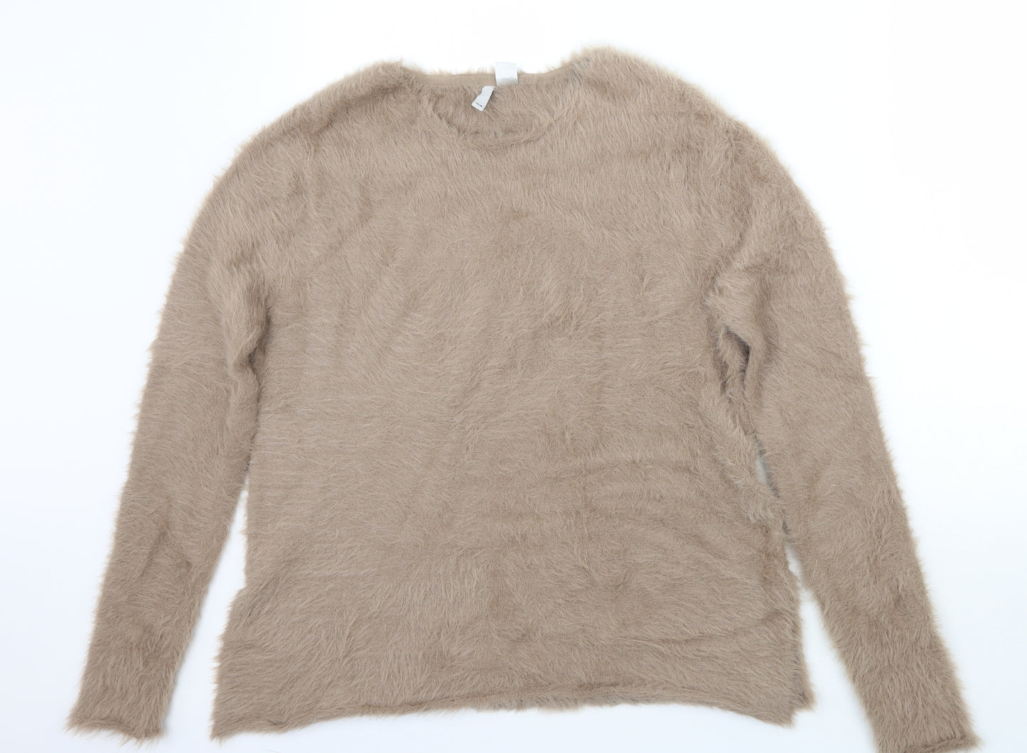 H&M Womens Brown   Pullover Jumper Size M