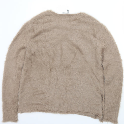 H&M Womens Brown   Pullover Jumper Size M