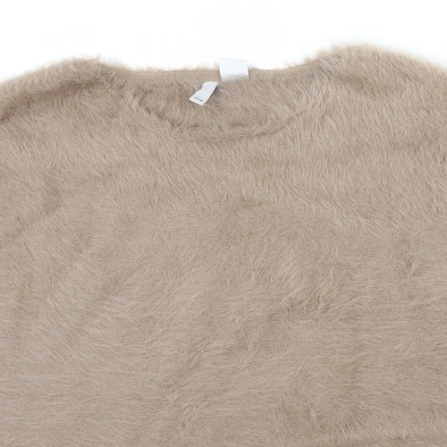 H&M Womens Brown   Pullover Jumper Size M