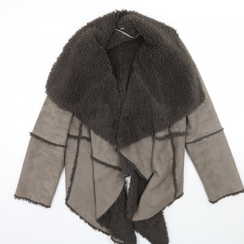 Marks and Spencer Womens Brown   Jacket Coat Size M