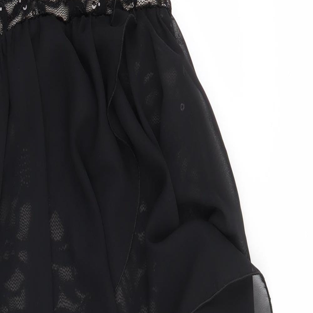 Quiz Womens Black   A-Line  Size 6