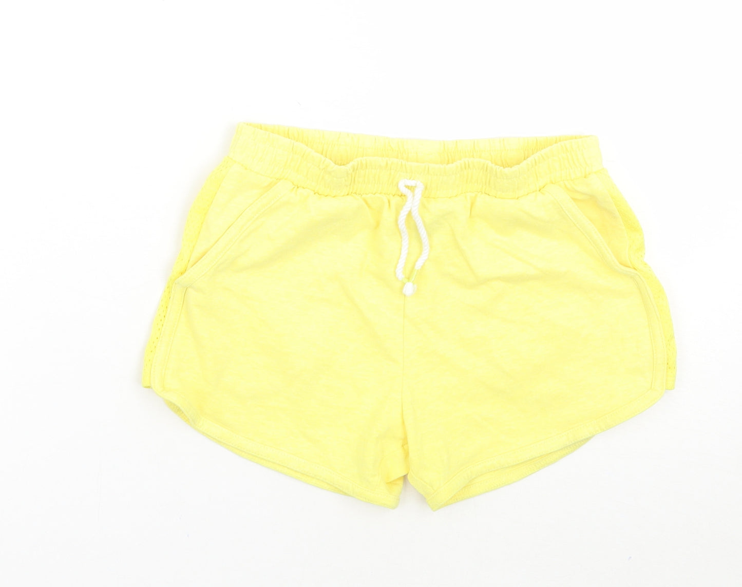 TU Girls Yellow   Bermuda Shorts Size 9 Years