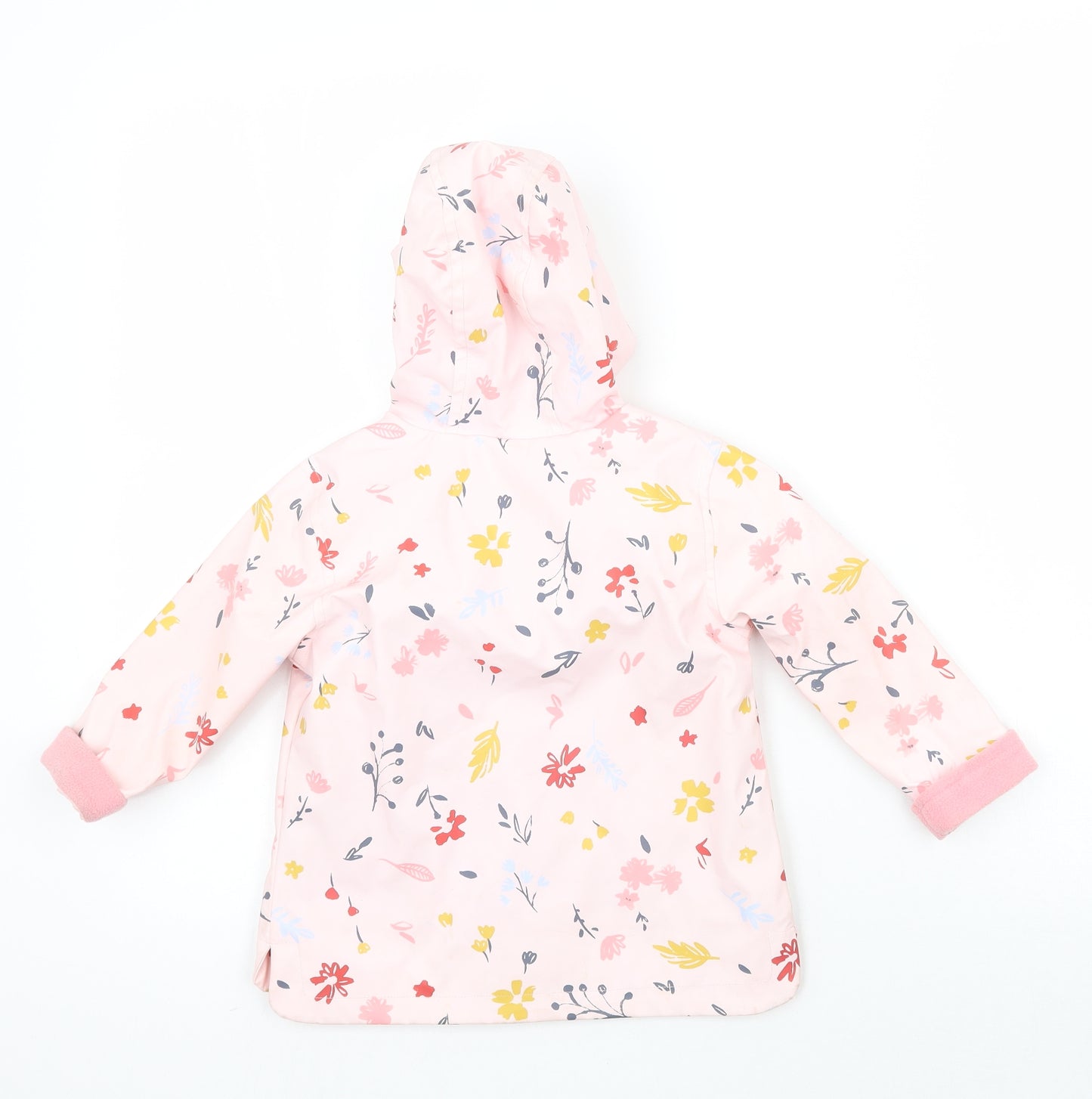 Nutmeg Girls Pink Floral  Jacket Coat Size 12-18 Months