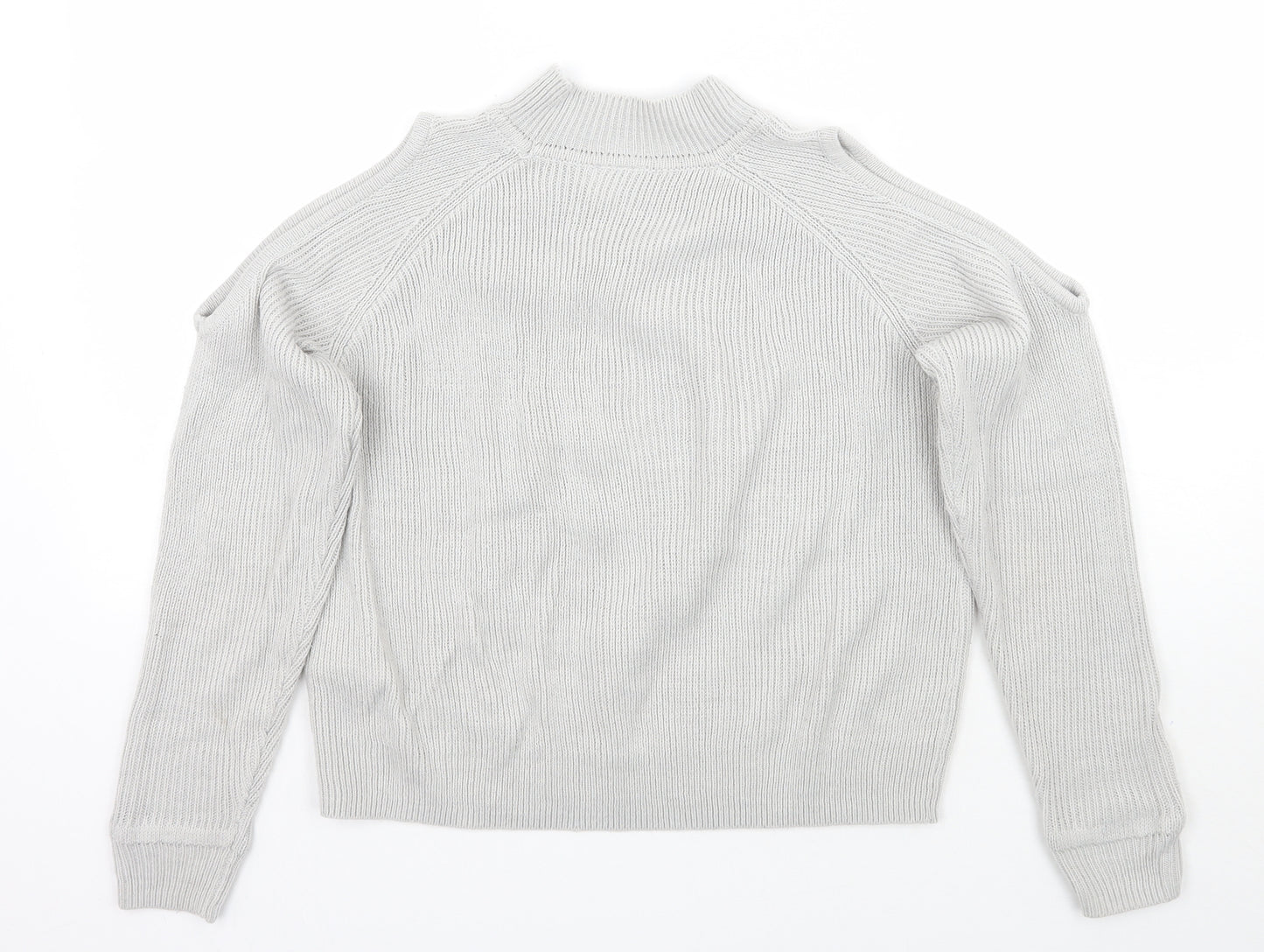 H&M Womens Grey   Pullover Jumper Size XS