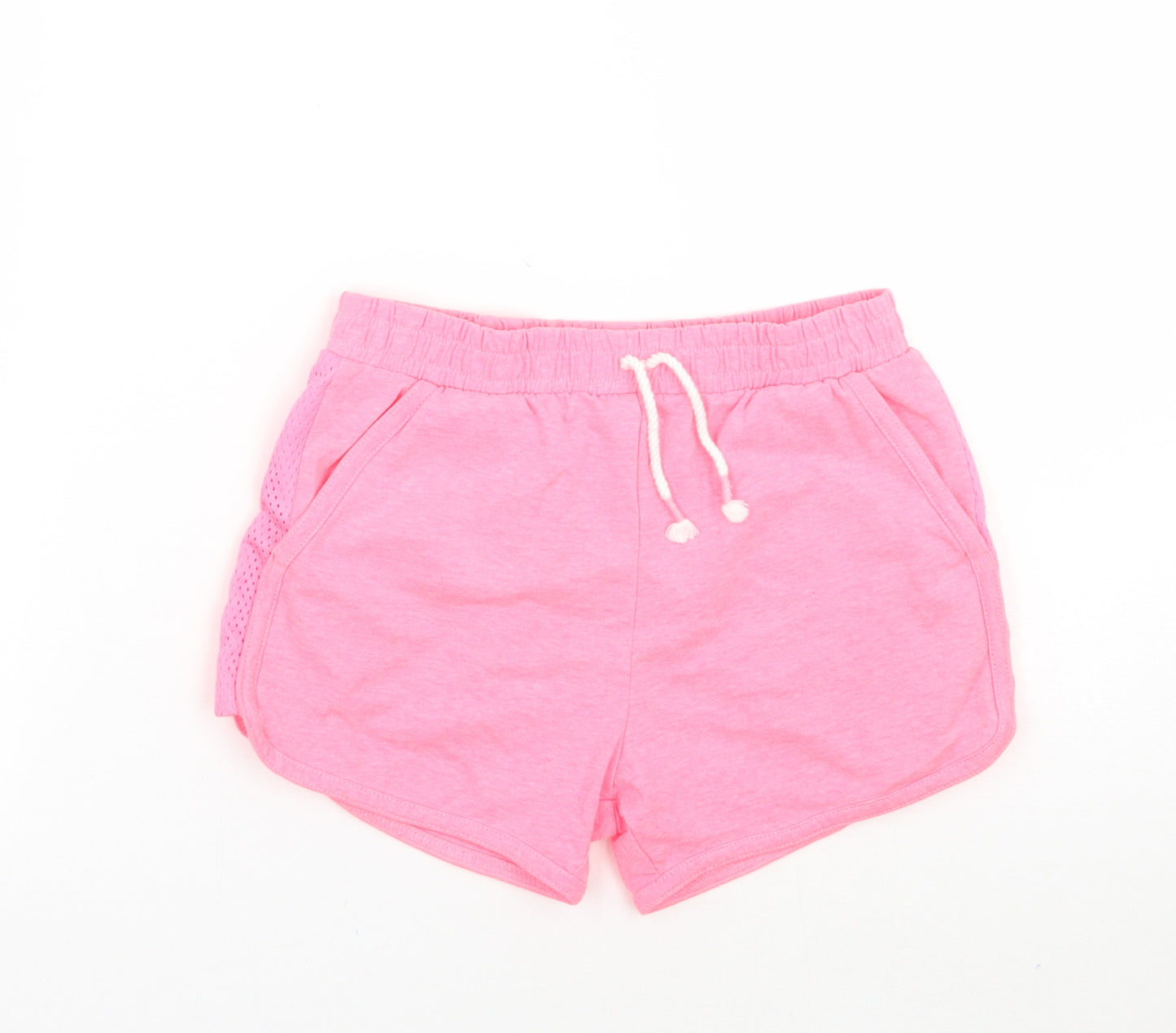 TU Girls Pink   Sweat Shorts Size 9-10 Years
